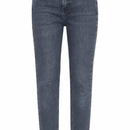 Topshop Womens Blue Cotton Skinny Jeans Size 26 in L30 in Regular Zip - Pockets