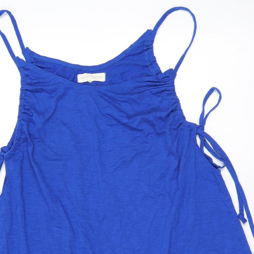 NEXT Womens Blue Cotton Cover Up Size 14