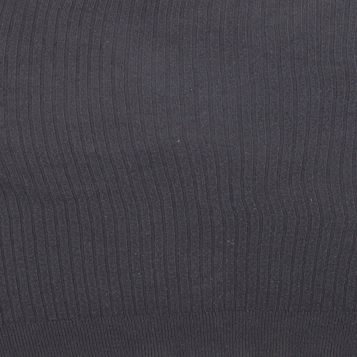 Marks and Spencer Womens Blue Boat Neck Acrylic Pullover Jumper Size 16
