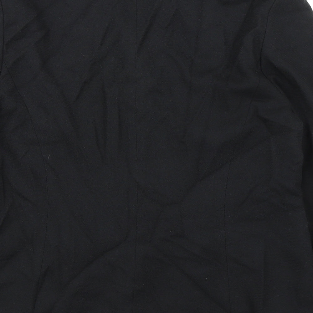 Dorothy Perkins Womens Black Jacket Blazer Size 16 Button