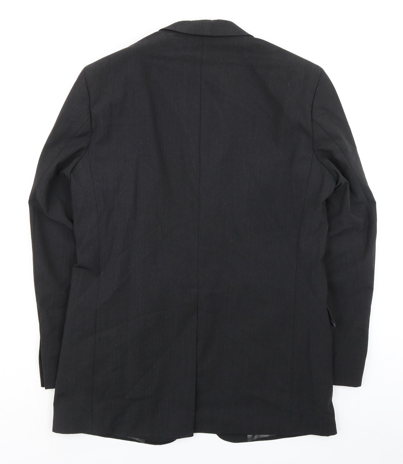 Marks and Spencer Mens Grey Polyester Jacket Suit Jacket Size 42 Regular - Classic