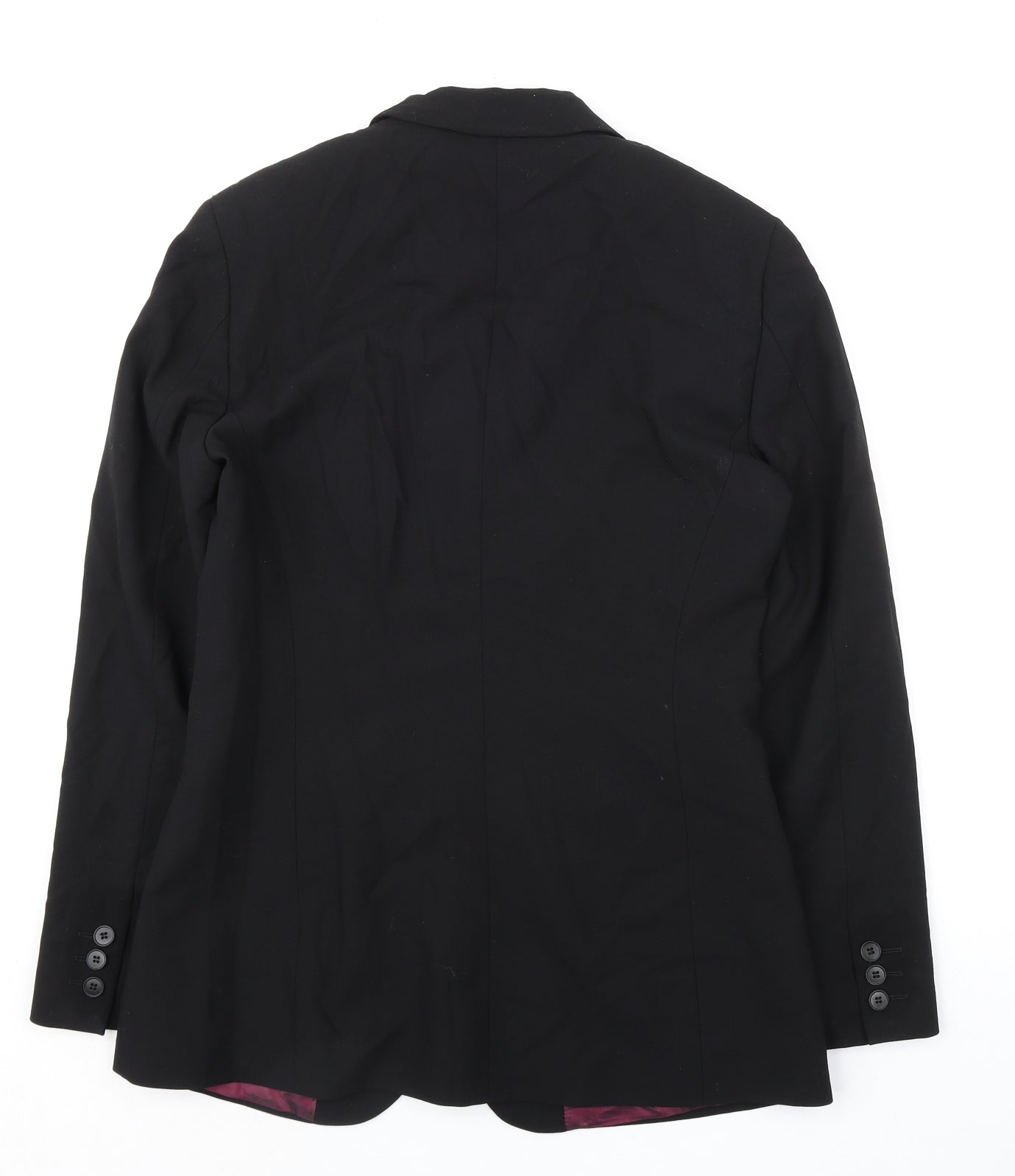 Ted Baker Womens Black Jacket Size 12 Button - Classic