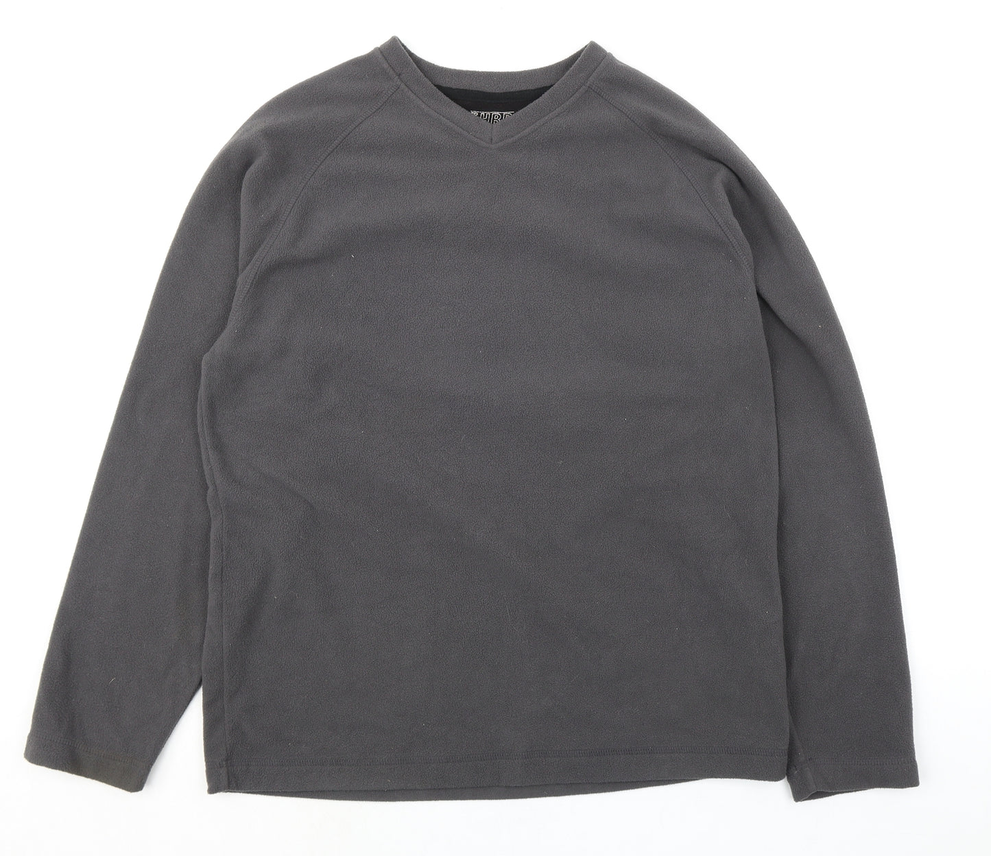 Marks and Spencer Mens Blue Polyester Pullover Sweatshirt Size M - Lightweight