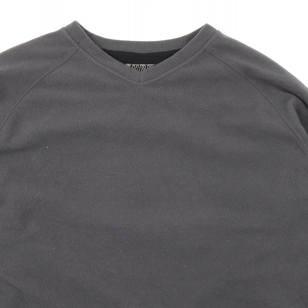 Marks and Spencer Mens Blue Polyester Pullover Sweatshirt Size M - Lightweight