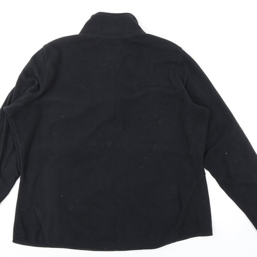 Marks and Spencer Womens Blue Jacket Size 18 Zip - Zipped Pockets