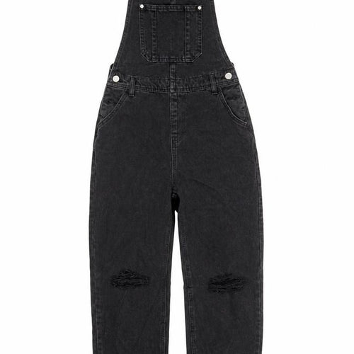 Denim & Co. Womens Black Cotton Straight Jeans Size 4 L28 in Regular Button - Dungarees