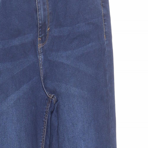 ORSAY Womens Blue Cotton Skinny Jeans Size 30 in L27 in Regular Zip