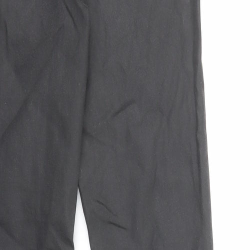 Topshop Womens Black Cotton Skinny Jeans Size 26 in L30 in Regular Zip - Coated