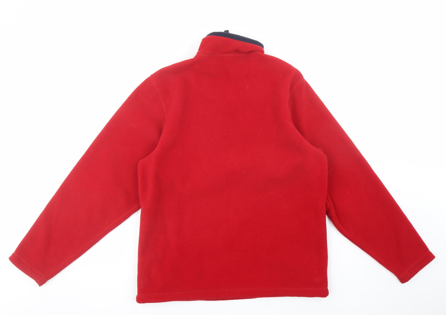 Old Navy Mens Red Polyester Pullover Sweatshirt Size S