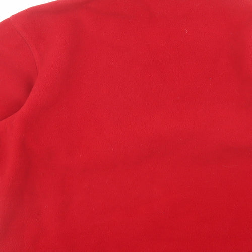 Old Navy Mens Red Polyester Pullover Sweatshirt Size S