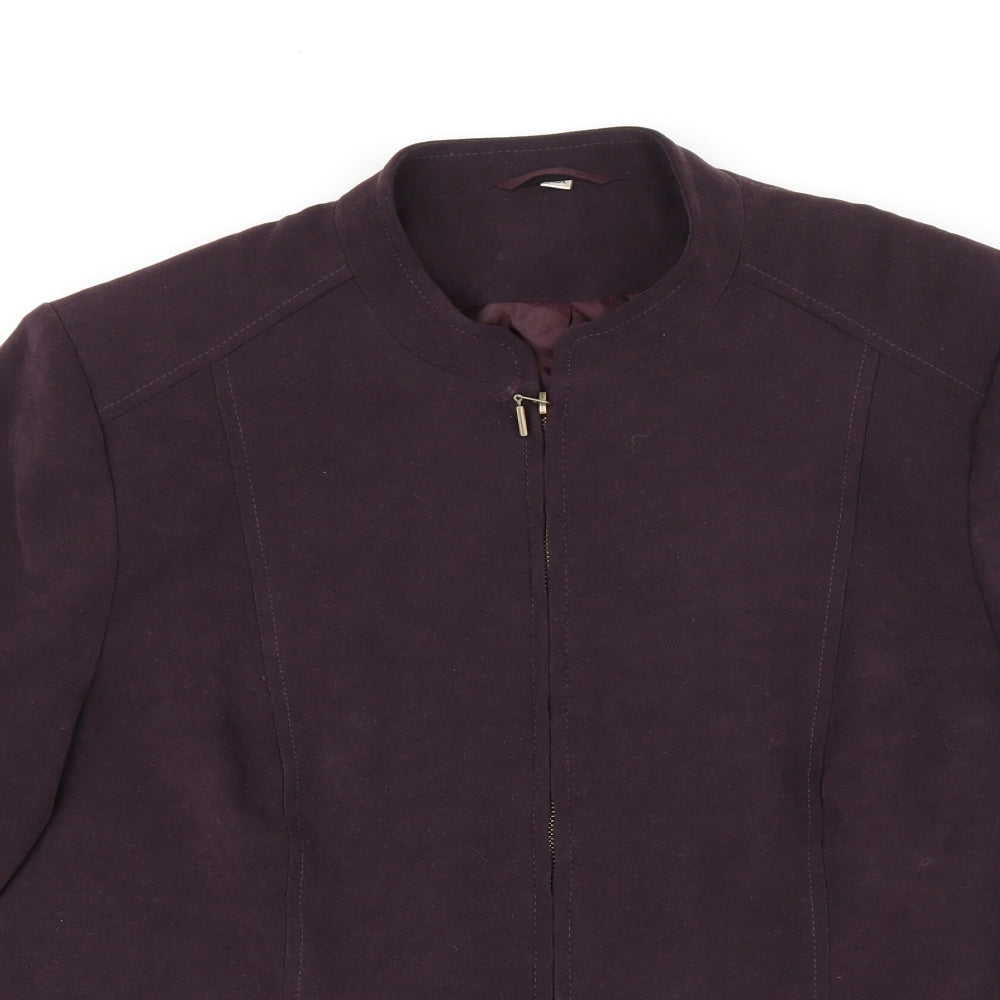 EWM Womens Red Jacket Size 20 Zip