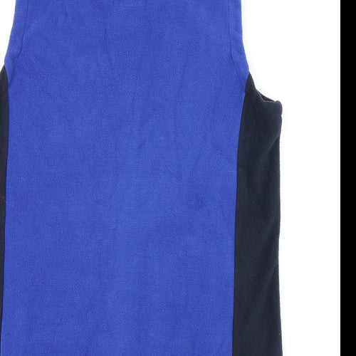 Cotton Traders Mens Blue Gilet Waistcoat Size XS Zip