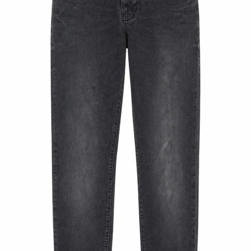 Easy Mens Grey Cotton Straight Jeans Size 30 in L32 in Regular Zip
