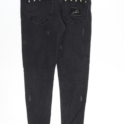 The Coutur Club Mens Black Cotton Skinny Jeans Size 30 in L26 in Regular Zip