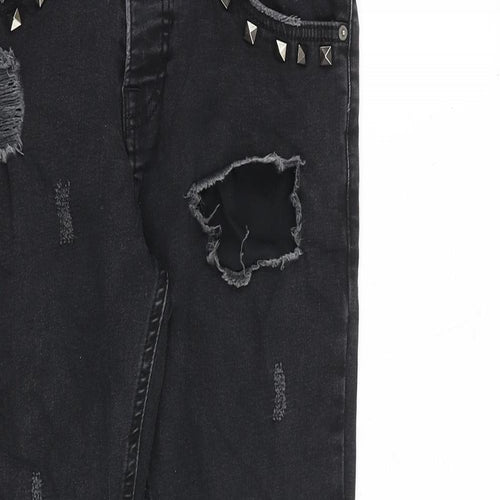 The Coutur Club Mens Black Cotton Skinny Jeans Size 30 in L26 in Regular Zip