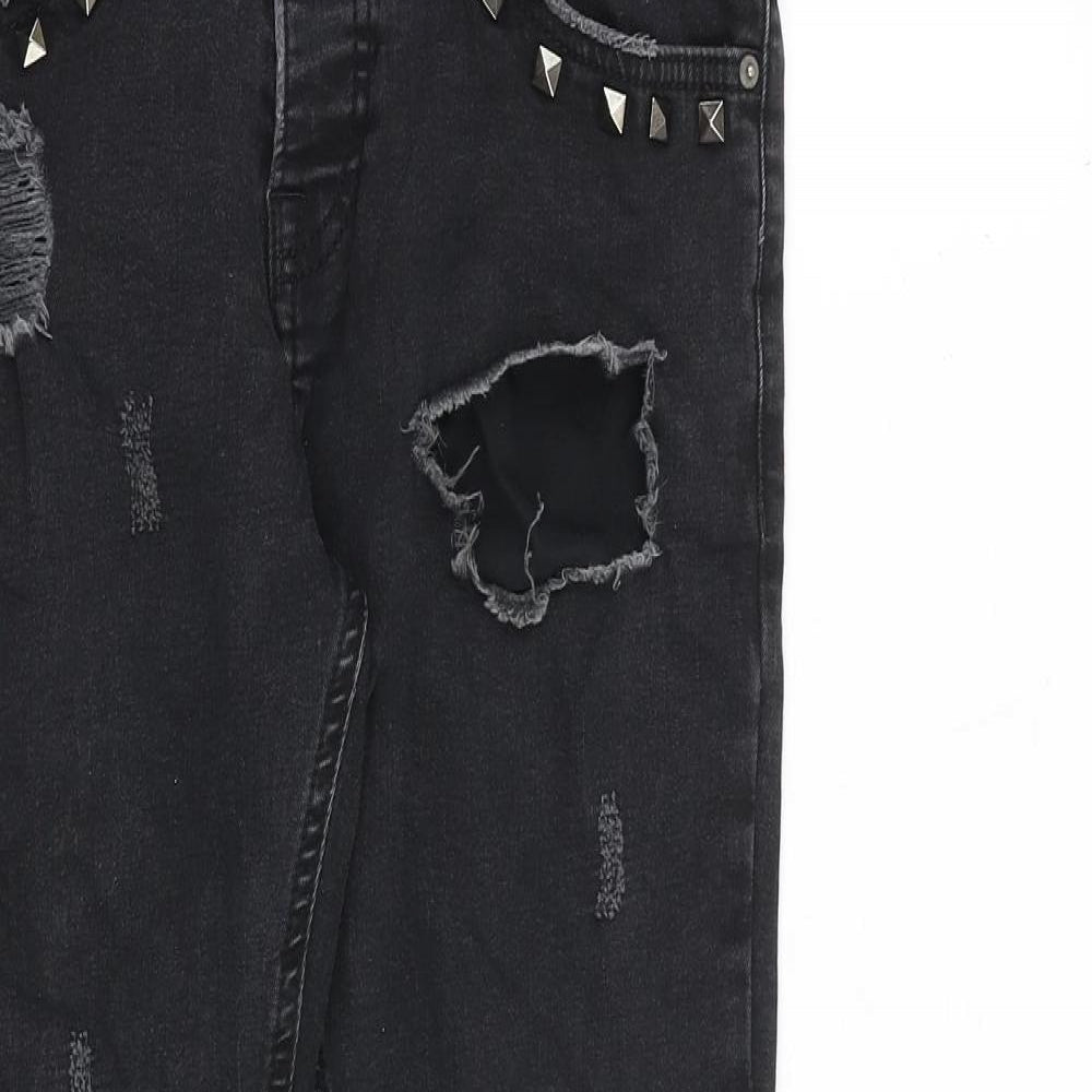 The Coutur Club Mens Black Cotton Skinny Jeans Size 30 in L26 in Regular Zip