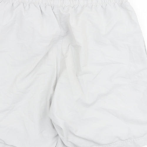 PUMA Mens Grey Polyester Sweat Shorts Size XL L8 in Regular Drawstring