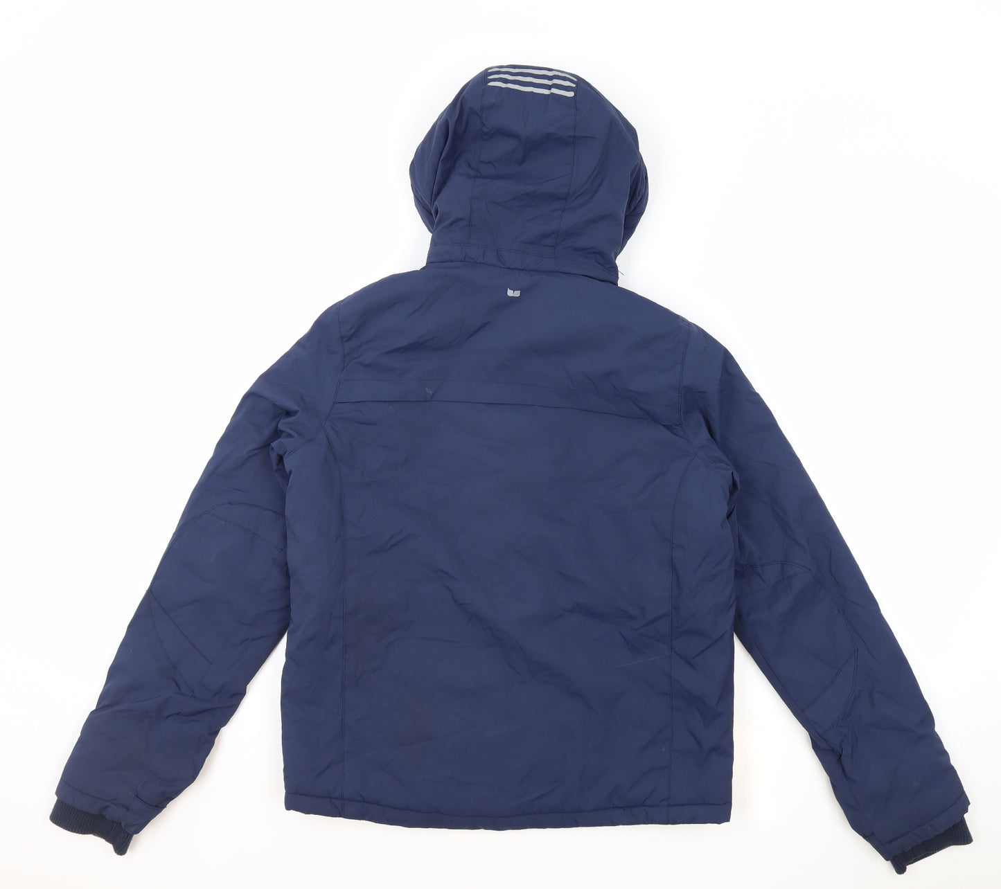 Mountain Warehouse Boys Blue Windbreaker Jacket Size 13 Years Zip - Hooded