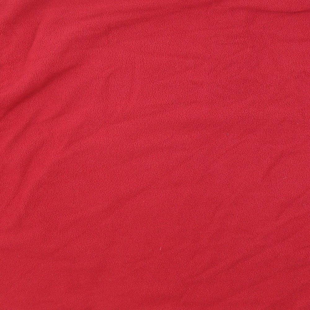 Blue Harbour Womens Red 100% Polyester Pullover Sweatshirt Size 2XL Pullover - 1/4 Zip