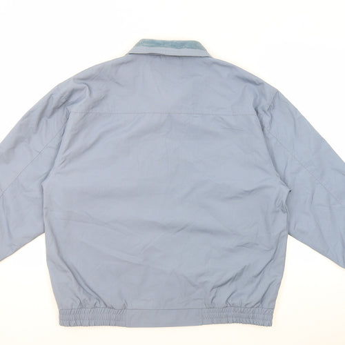 Country Trader Mens Blue Jacket Size L Zip