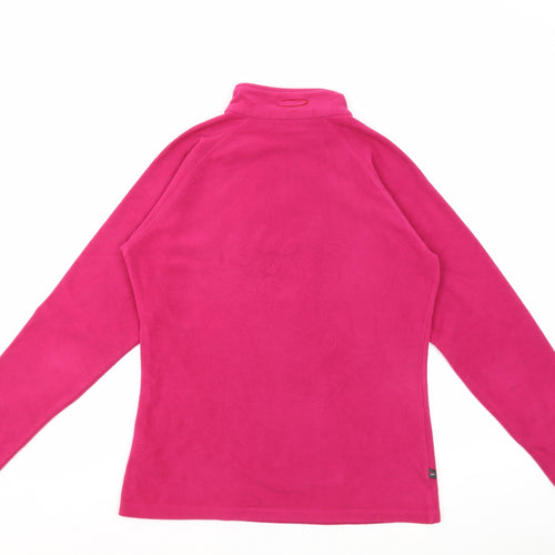 Mountain Life Womens Pink 100% Polyester Pullover Sweatshirt Size 12 Pullover