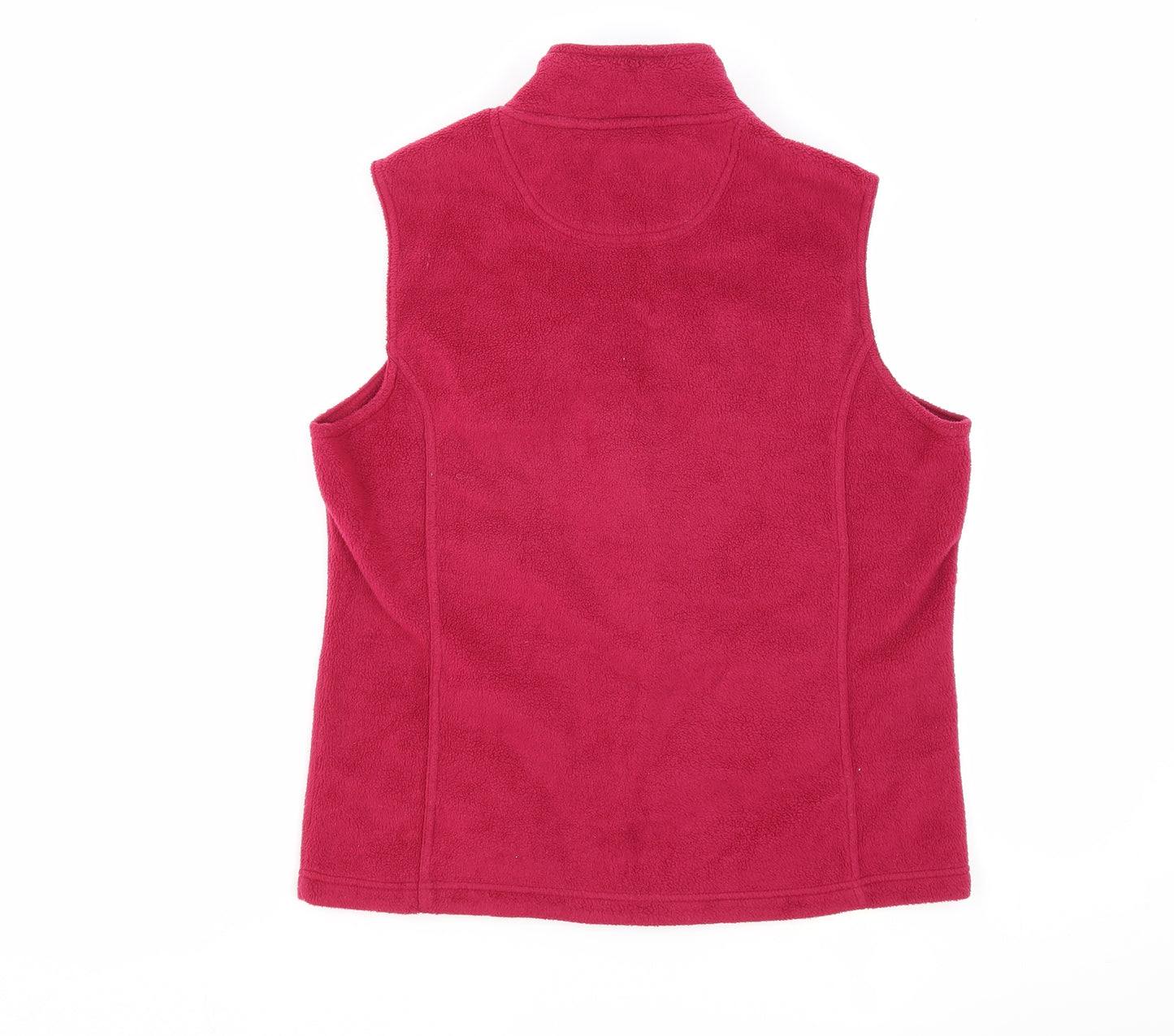 Maine New England Womens Pink Gilet Jacket Size 16 Zip