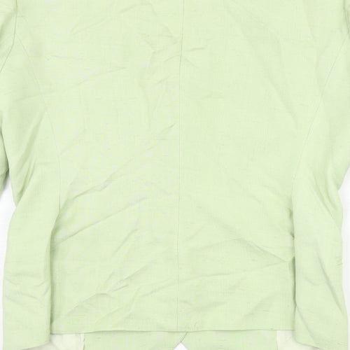 The Collection Womens Green Jacket Size 14 Button