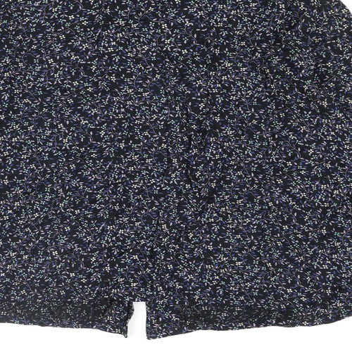 Holmewood Womens Multicoloured Floral Viscose Basic Button-Up Size 18 Collared