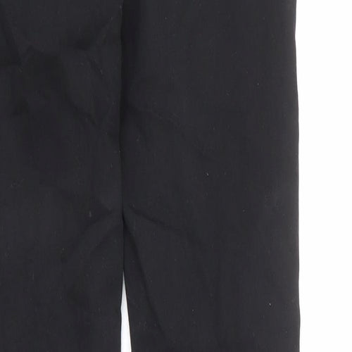 NEXT Womens Black Cotton Skinny Jeans Size 6 L27 in Regular Zip