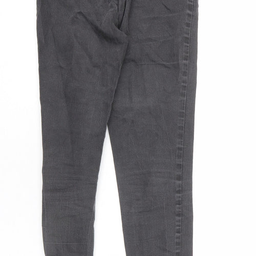 ORSAY Womens Grey Cotton Jegging Jeans Size 27 in L26 in Regular - Elastic Waist