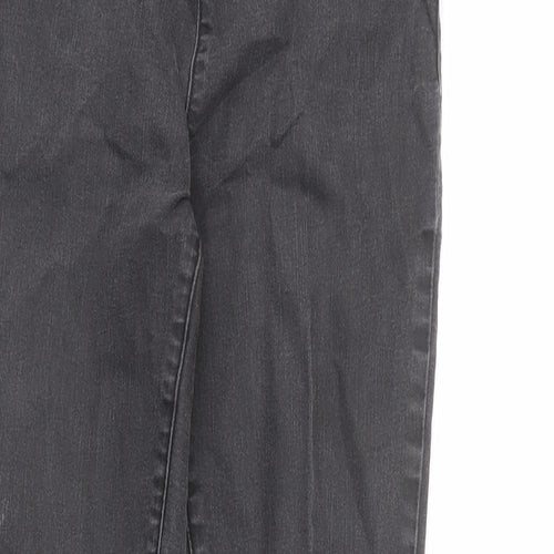 ORSAY Womens Grey Cotton Jegging Jeans Size 27 in L26 in Regular - Elastic Waist