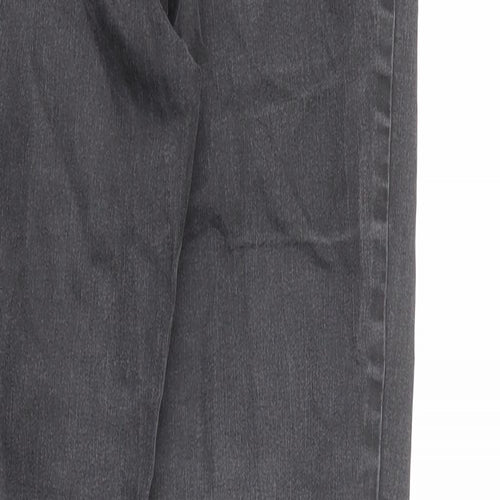ORSAY Womens Grey Cotton Jegging Jeans Size 27 in L26 in Regular - Elastic Waist