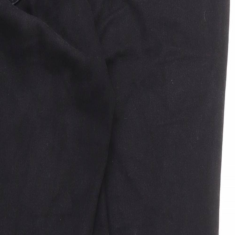 D. Jeans Womens Grey Cotton Straight Jeans Size 14 L28 in Regular Zip