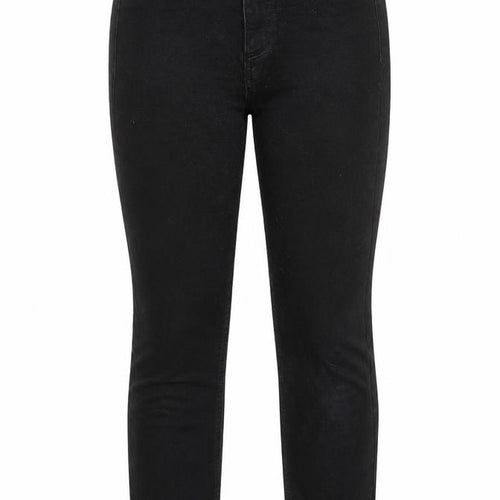 New Look Girls Black Cotton Skinny Jeans Size 14 Years L26 in Regular Zip