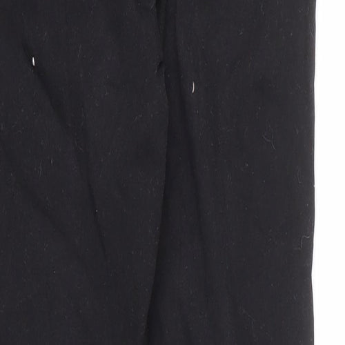 New Look Girls Black Cotton Skinny Jeans Size 14 Years L26 in Regular Zip