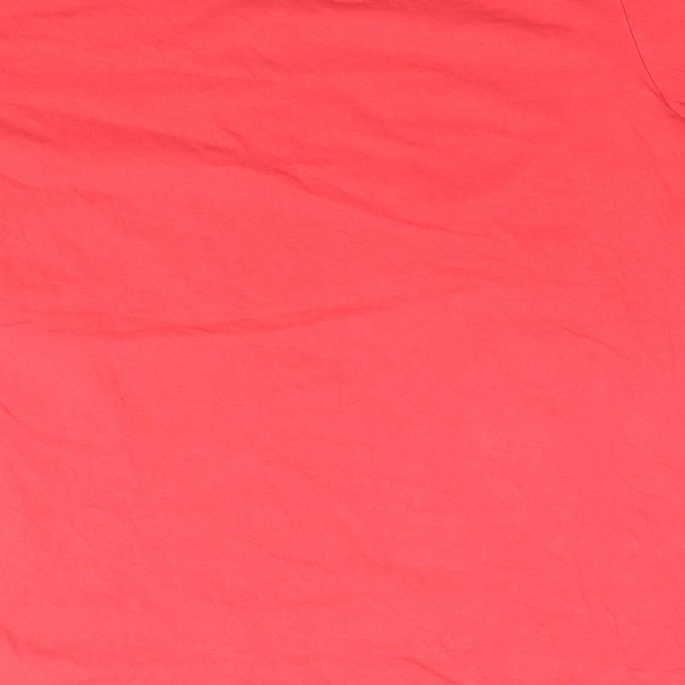 Disney Womens Red Solid Cotton Top Pyjama Top Size 22 - Minnie Mouse Bow