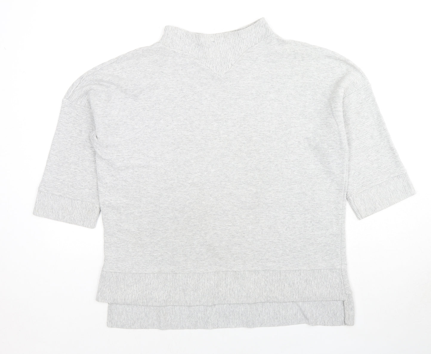 French Connection Womens Grey Viscose Pullover Sweatshirt Size S Pullover