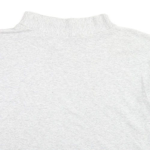 French Connection Womens Grey Viscose Pullover Sweatshirt Size S Pullover