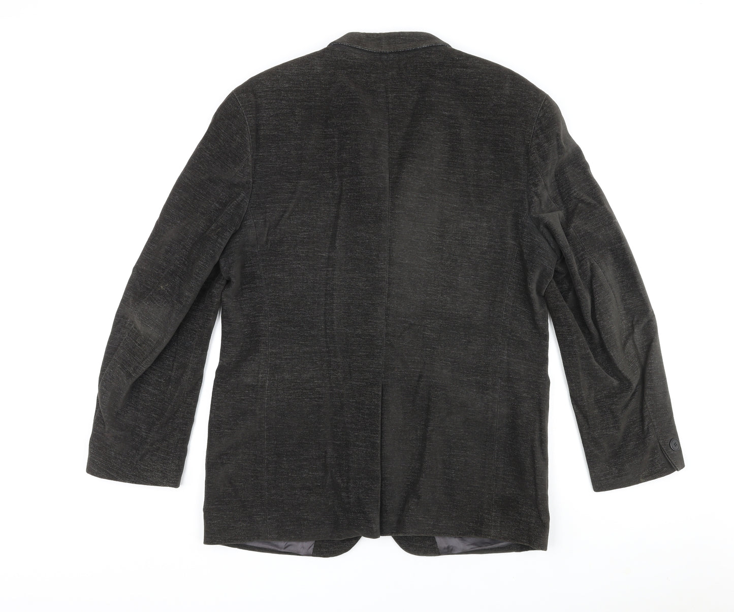 Franco Folzano Mens Green Cotton Jacket Suit Jacket Size 50 Regular