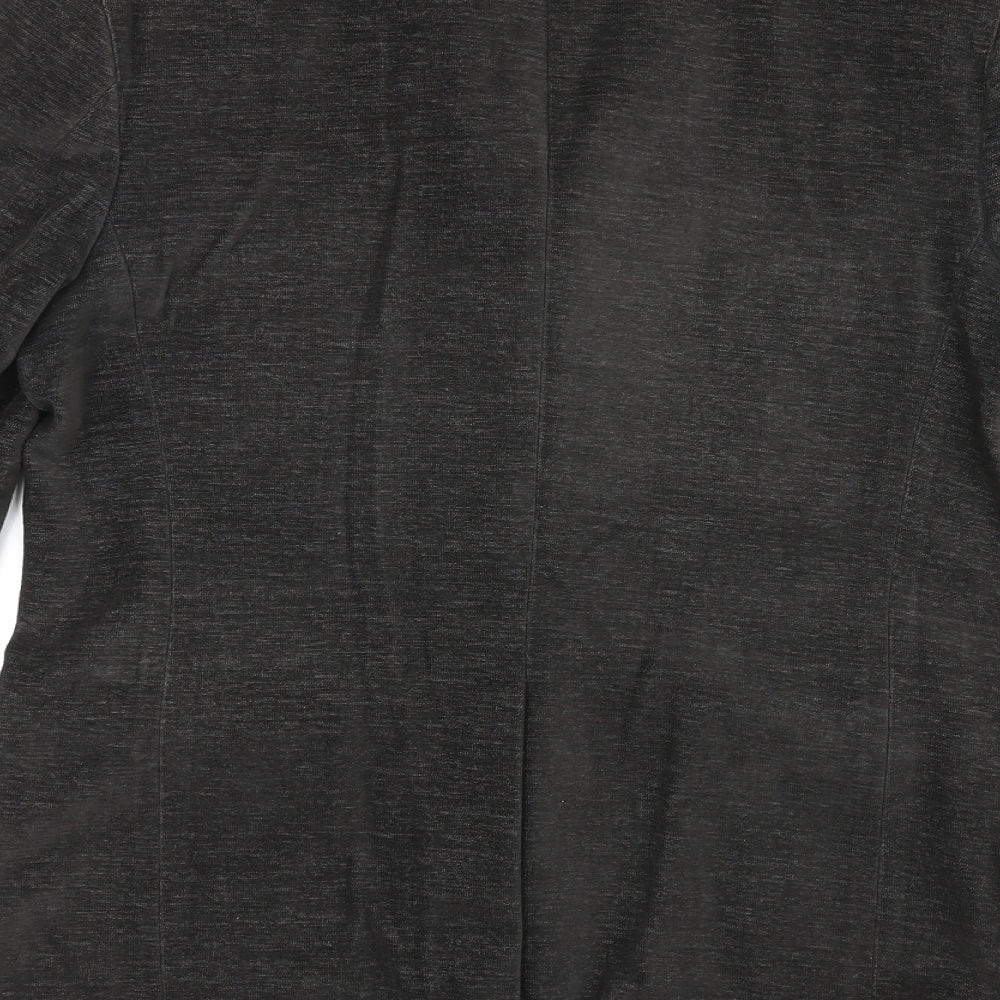 Franco Folzano Mens Green Cotton Jacket Suit Jacket Size 50 Regular