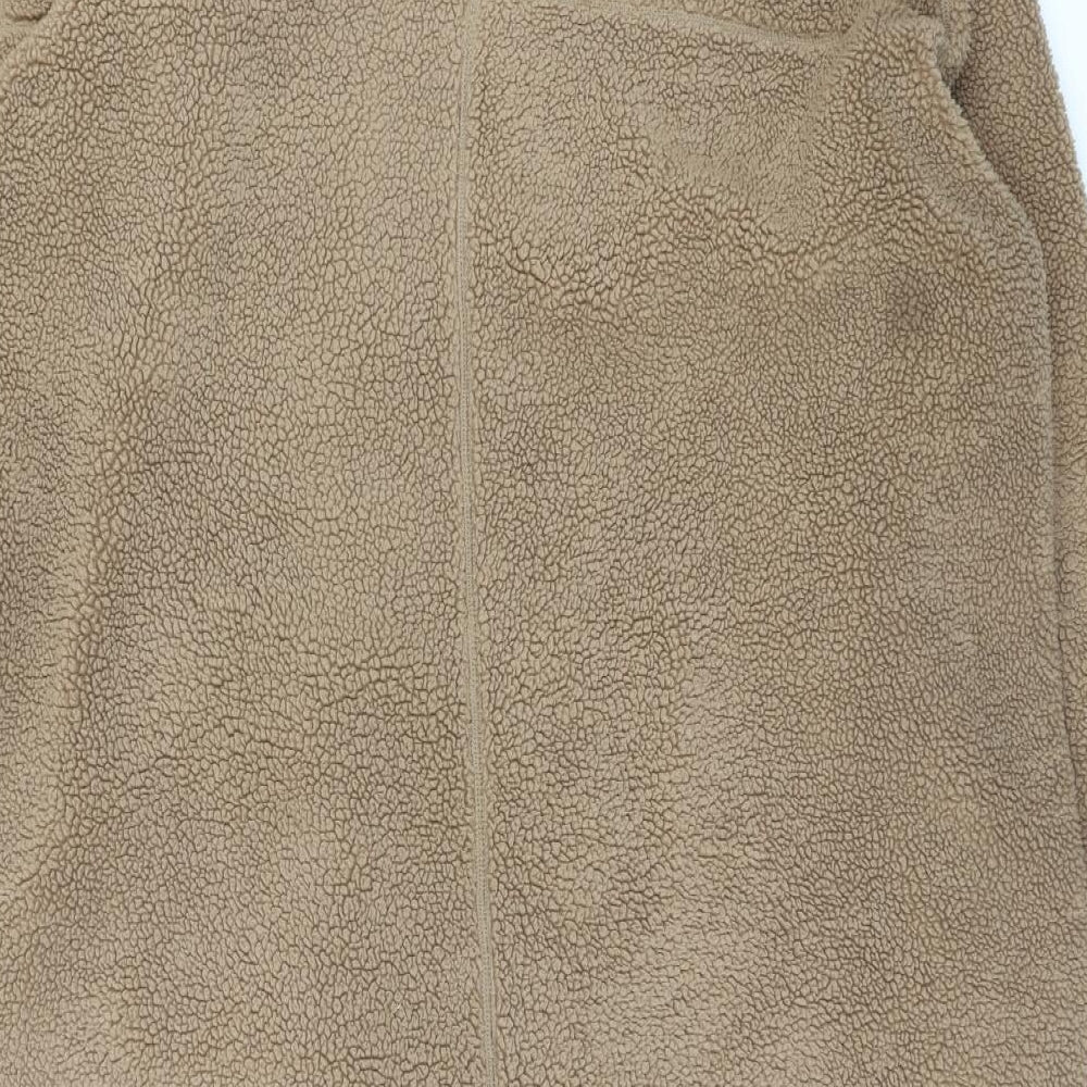 H&M Womens Brown Jacket Size XL Zip