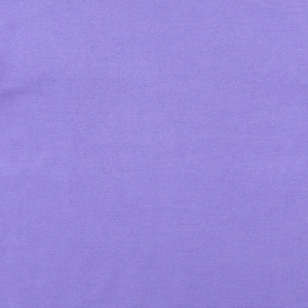 BHS Womens Purple Round Neck Acrylic Pullover Jumper Size 16