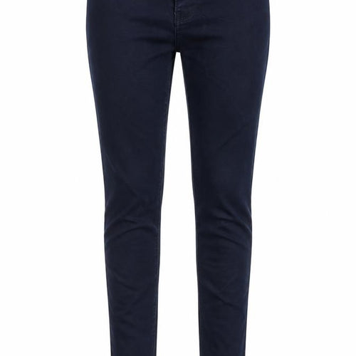 New Look Womens Blue Cotton Skinny Jeans Size 10 L29 in Regular Zip - Pockets, Belt Loops
