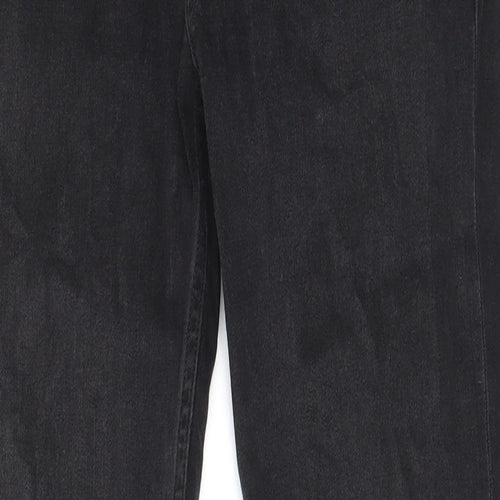 TPMAN Mens Grey Cotton Skinny Jeans Size 32 in L32 in Regular Zip - Pockets, Belt Loops