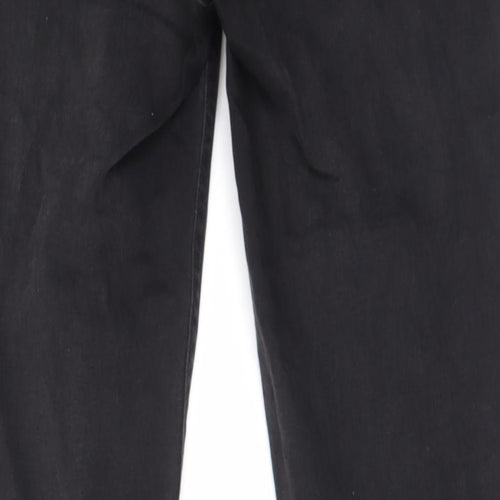 TPMAN Mens Grey Cotton Skinny Jeans Size 32 in L32 in Regular Zip - Pockets, Belt Loops