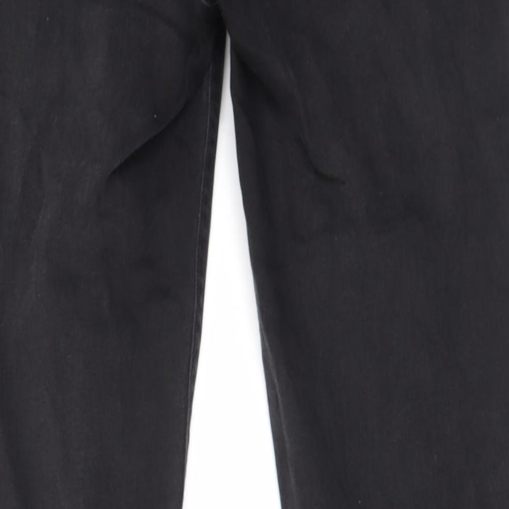 TPMAN Mens Grey Cotton Skinny Jeans Size 32 in L32 in Regular Zip - Pockets, Belt Loops