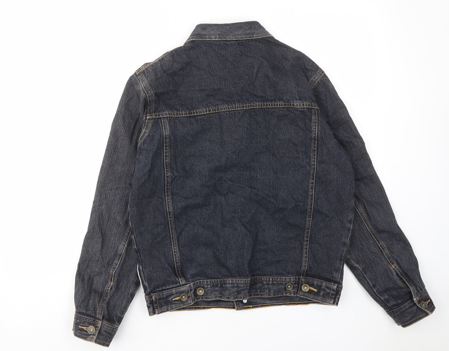 TCM Boys Blue Jacket Size 16 Years Button - Pockets, Buttons, Embroided