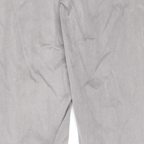 Dorothy Perkins Womens Grey Cotton Skinny Jeans Size 8 L27 in Regular Zip - Pockets, Belt Loops