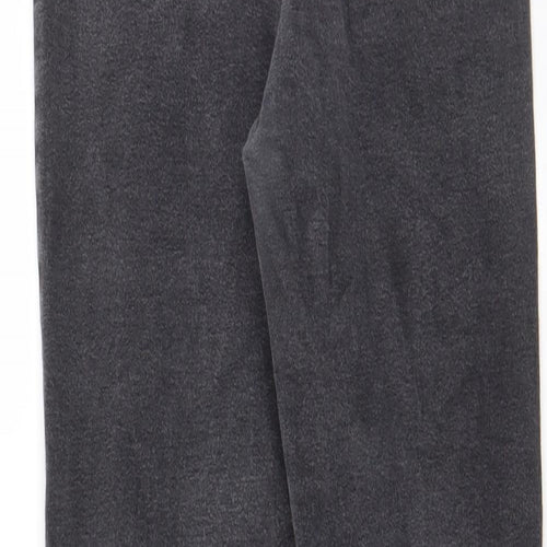 Denim & Co. Womens Grey Cotton Skinny Jeans Size 14 L27 in Regular Zip - Pockets, Belt Loops