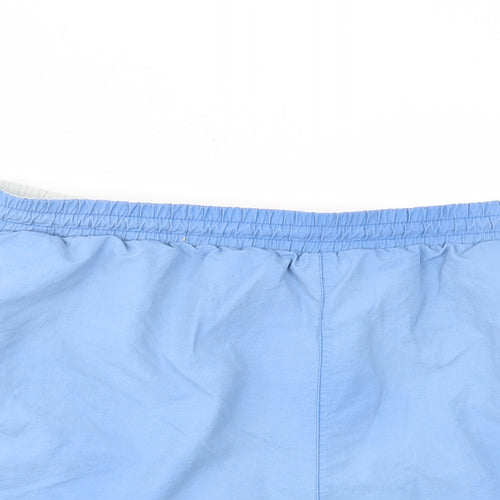 Slazenger Mens Blue Polyester Bermuda Shorts Size S L6 in Regular Drawstring - Swim shorts, Embroided, Logo